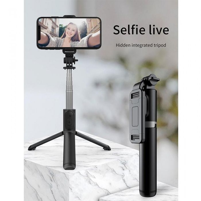 XYXD Selfie Stick Q01 многофункционален сгъваем с дистанционно
