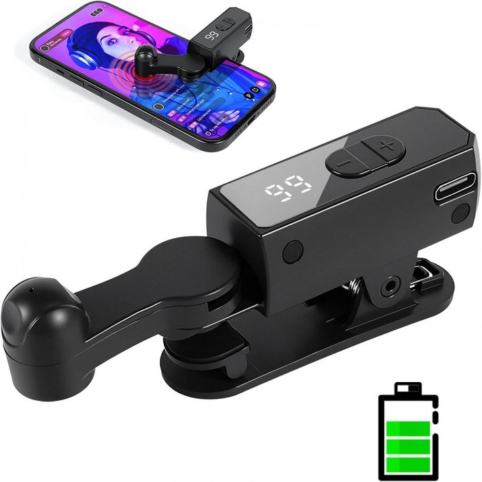 Automatic Clicker автоматичен кликер за смартфон с щипка и дисплей
